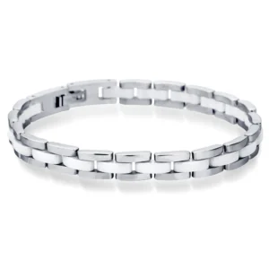Bracelets en céramique & acier inoxydable