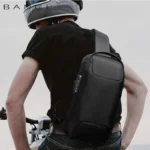Nouveau sac bandoulière antivol imperméable avec port USB
