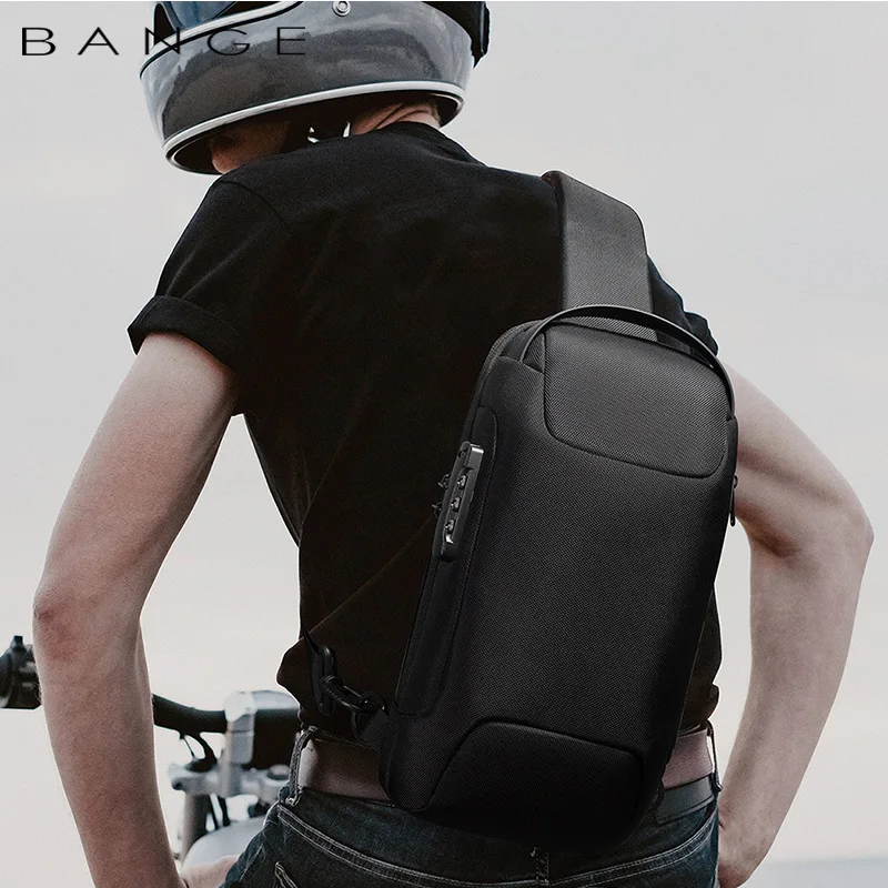 Nouveau sac bandoulière antivol imperméable avec port USB