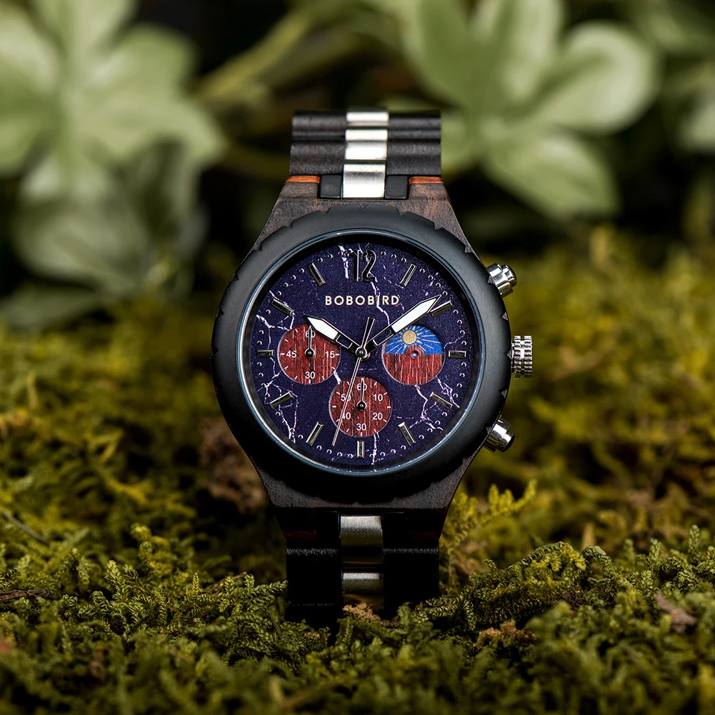 Montres en bois BOBO BIRD - chronomètre intégré – Image 11