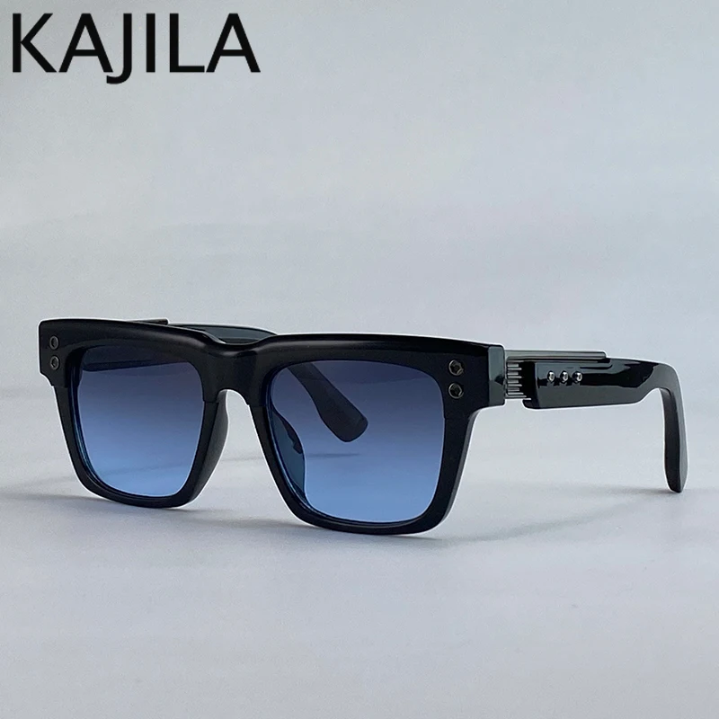Lunettes de soleil carrées oversize – vintage de luxe – Image 8