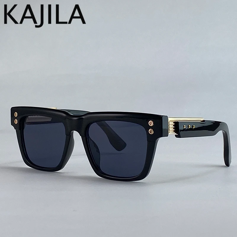 Lunettes de soleil carrées oversize – vintage de luxe – Image 10