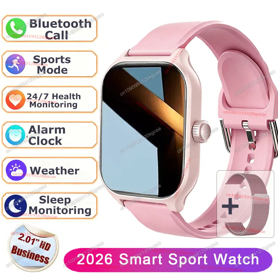 Montre connectée avec un écran de 2,01 pouces - 2026 – Image 16