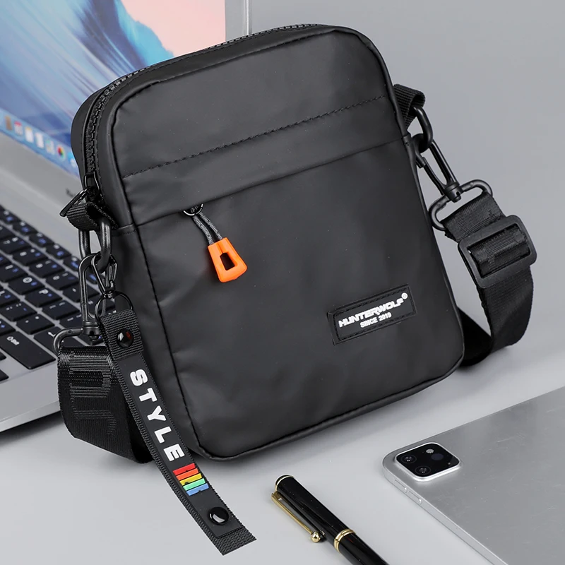 Mini sac à bandoulière décontracté en cuir imperméable – Image 4