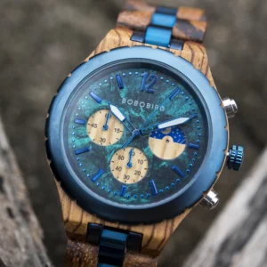 Montres en bois BOBO BIRD  - chronomètre intégré
