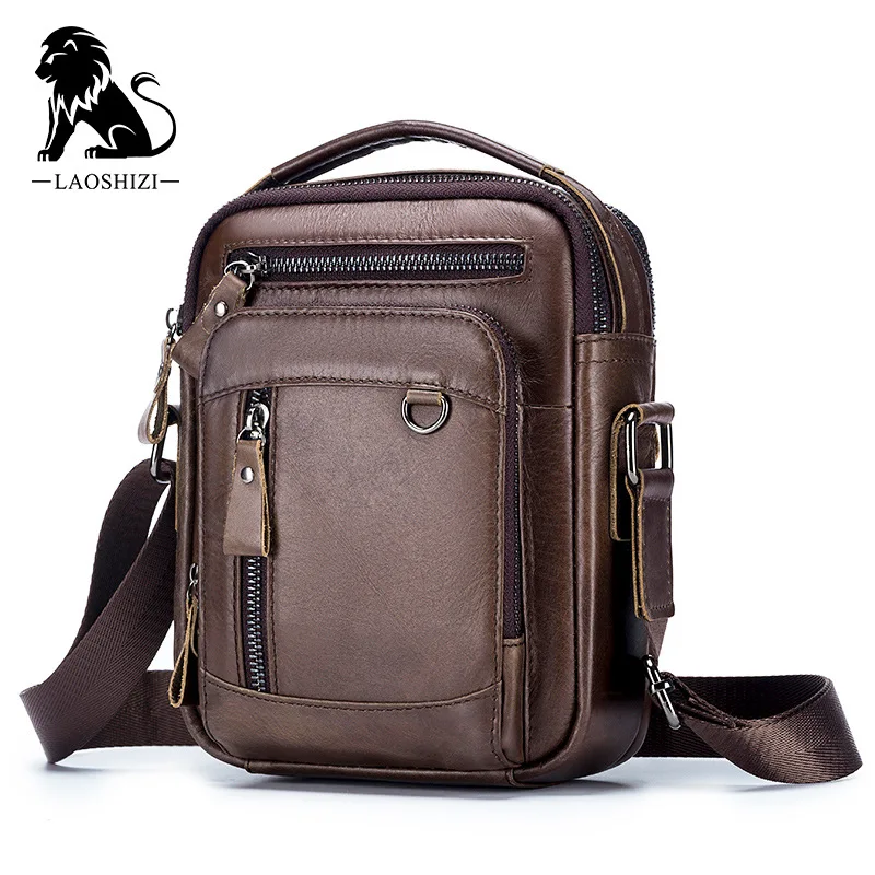 Sac à bandoulière 100% cuir véritable – Image 4