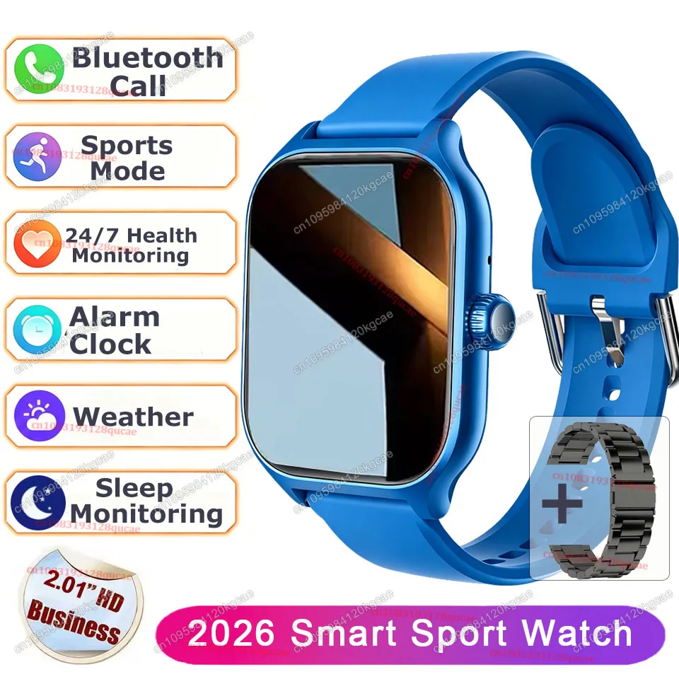 Montre connectée avec un écran de 2,01 pouces - 2026 – Image 7