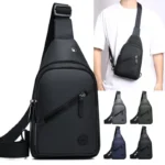 Sac de poitrine léger pour homme, polyvalent (trajets quotidiens et sport)