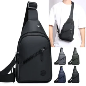 Sac de poitrine léger pour homme, polyvalent (trajets quotidiens et sport)