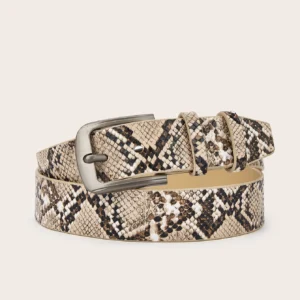 Ceinture décontractée - imprimé reptile