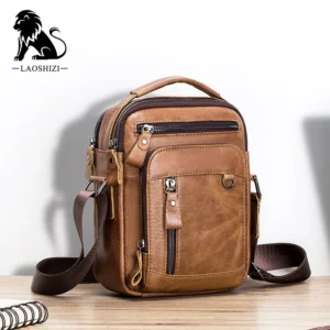 Sac à bandoulière 100% cuir véritable