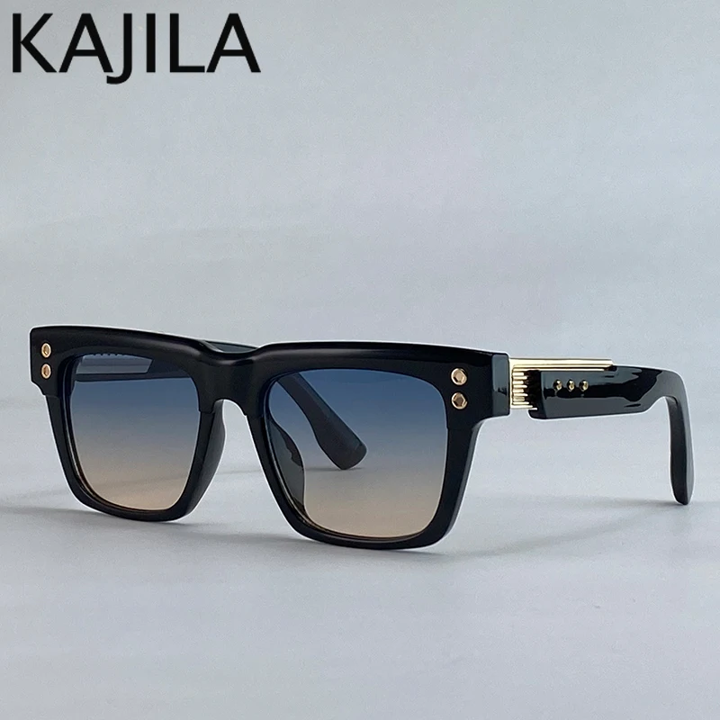 Lunettes de soleil carrées oversize – vintage de luxe – Image 5