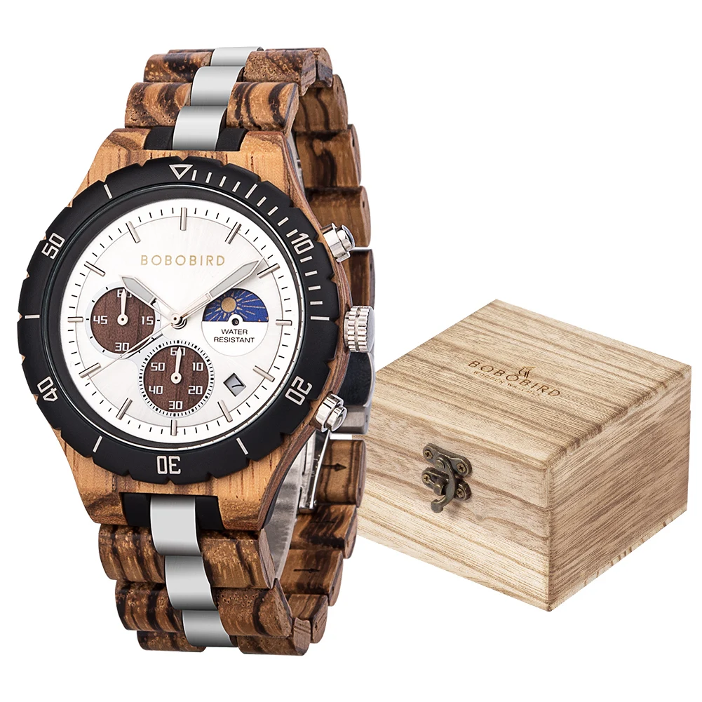 Montres en bois BOBO BIRD - chronomètre intégré – Image 9
