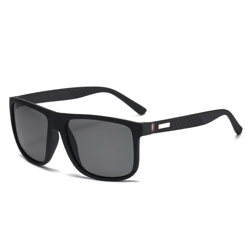 Lunettes de soleil polarisées vintage carrées - style RayBan – Image 7