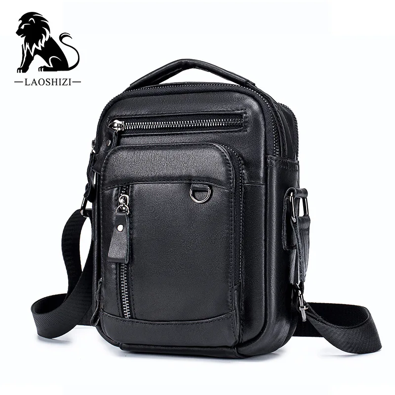 Sac à bandoulière 100% cuir véritable – Image 3