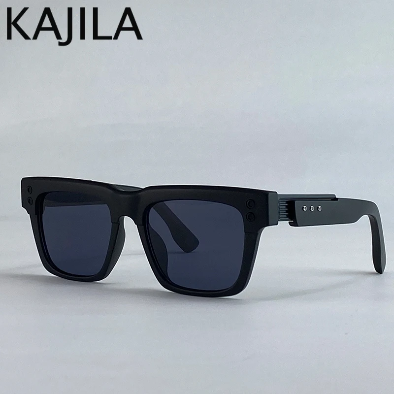 Lunettes de soleil carrées oversize – vintage de luxe – Image 9
