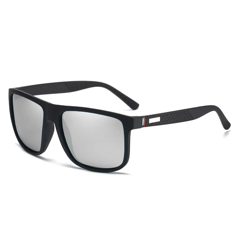 Lunettes de soleil polarisées vintage carrées - style RayBan – Image 4