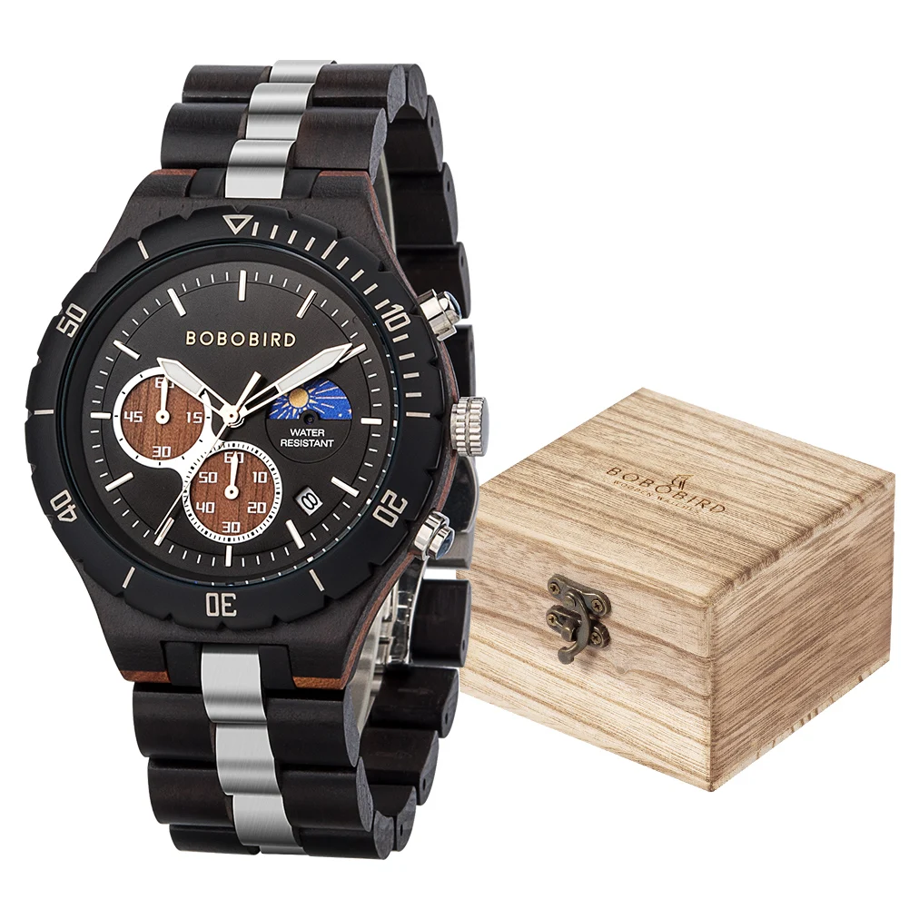 Montres en bois BOBO BIRD - chronomètre intégré – Image 10