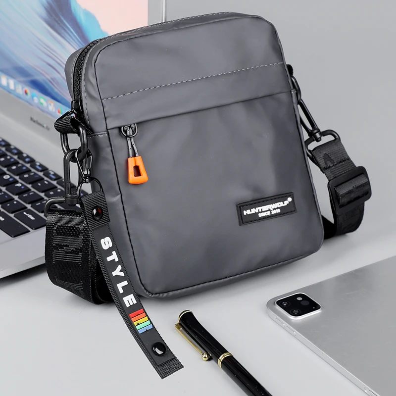 Mini sac à bandoulière décontracté en cuir imperméable – Image 5