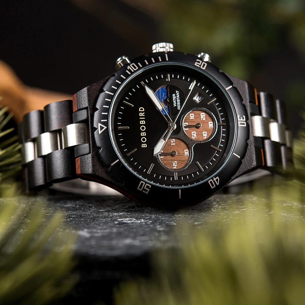 Montres en bois BOBO BIRD - chronomètre intégré – Image 15
