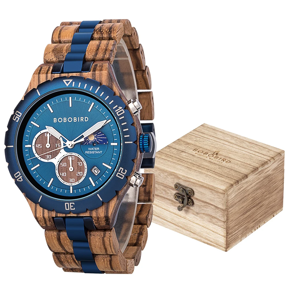 Montres en bois BOBO BIRD - chronomètre intégré – Image 8