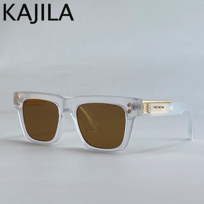 Lunettes de soleil carrées oversize – vintage de luxe – Image 6