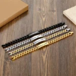 Bracelets en acier inoxydable personnalisable