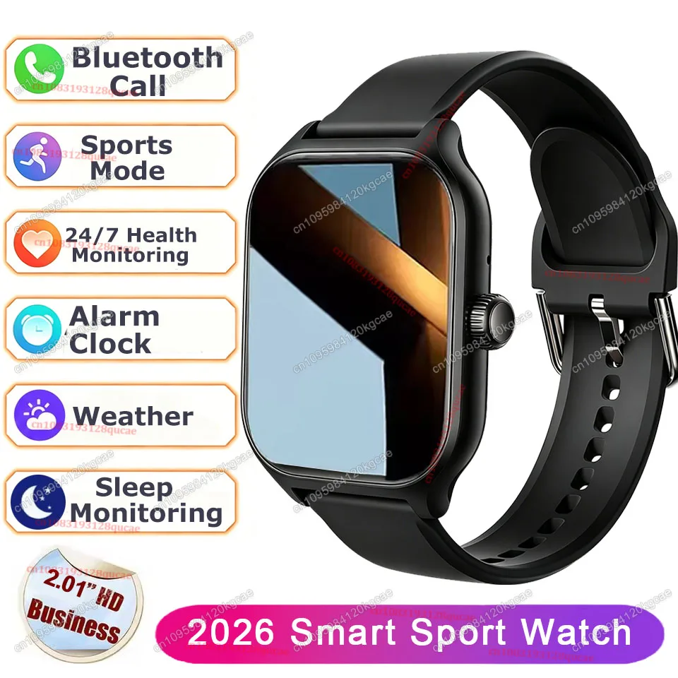 Montre connectée avec un écran de 2,01 pouces - 2026 – Image 9