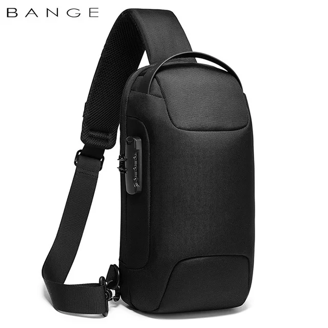 Nouveau sac bandoulière antivol imperméable avec port USB – Image 6