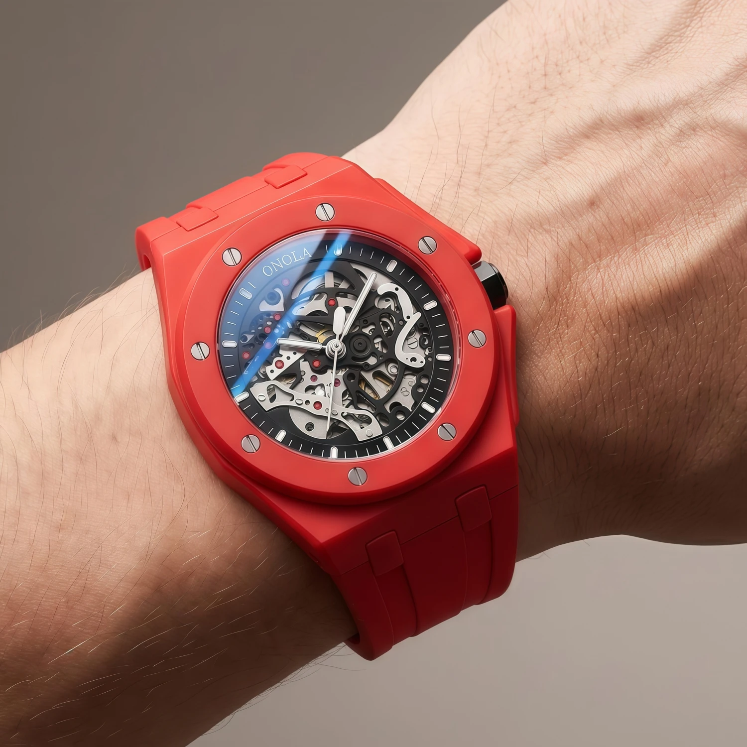 Nouvelle montre ONOLA - braclelet en silicone et étanchéité renforcée. – Image 2