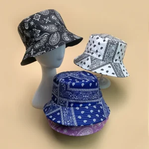 Bob Bandana Unisexe en Coton – Style Rétro & Streetwear