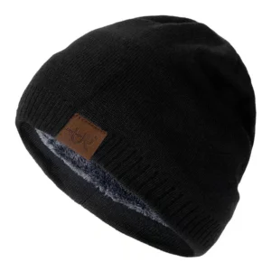 Bonnet Hiver en Tricot – Doublure Chaude & Fourrure