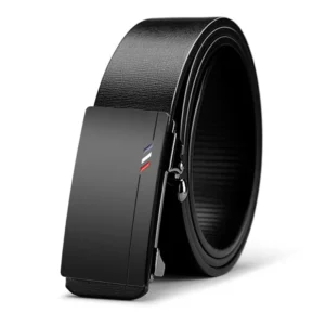 Ceinture de mode avec boucle automatique sans dents - haute qualité.