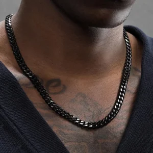 Chaîne Cubaine – Acier Inoxydable 3/5/7 mm, Plusieurs Coloris, Collier Hip-Hop Punk & Tendance